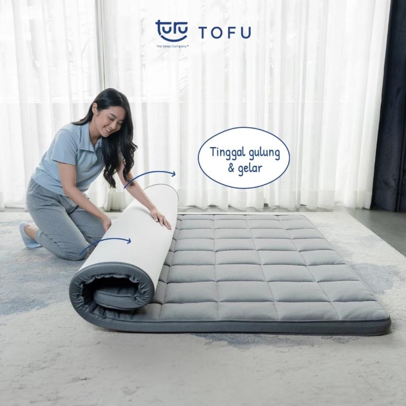 TURU Tofu Kasur Lantai Gulung Premium - 160 x 200 cm