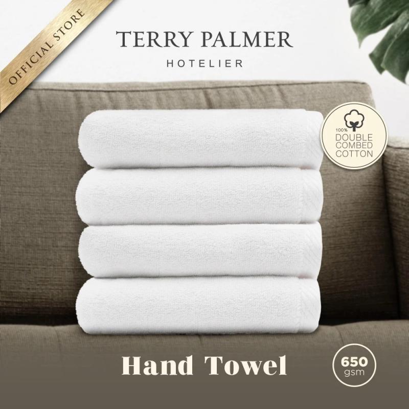 Terry Palmer Handuk Hotelier 40 x 75 cm Putih 2 Pcs