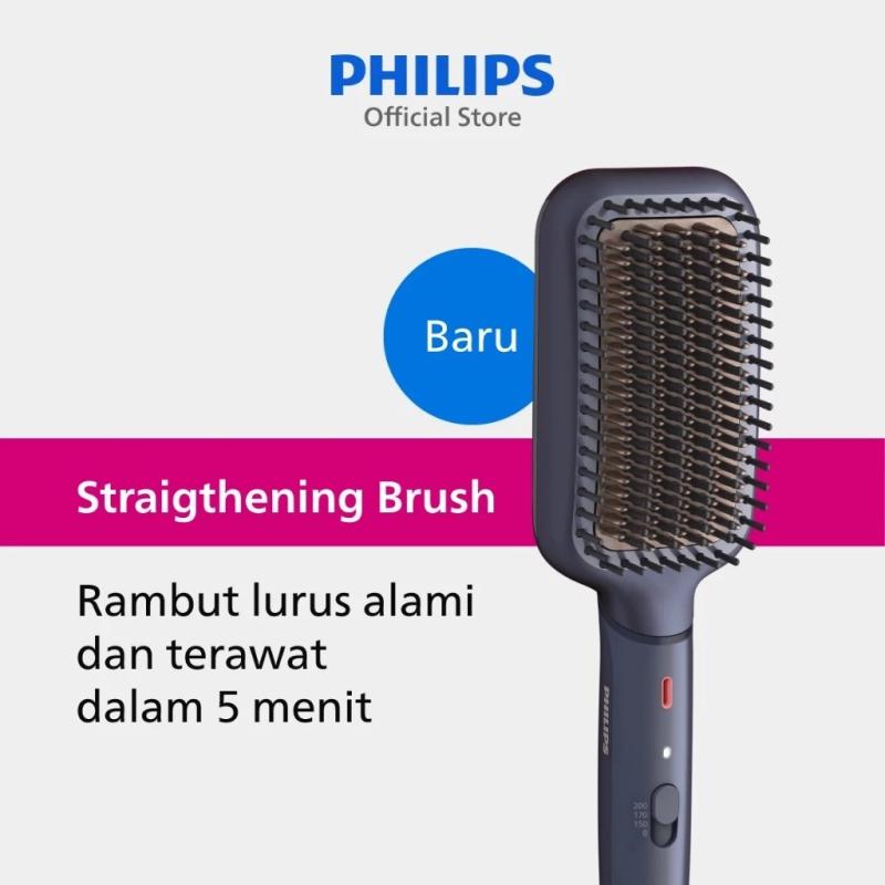 Philips Heated Brush Sisir Catok BHH885