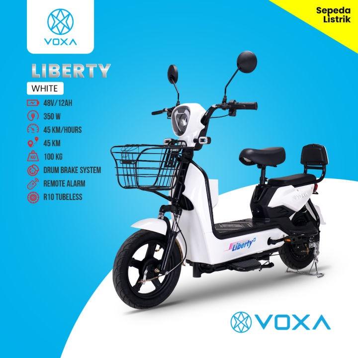Voxa Liberty Sepeda listrik - Putih