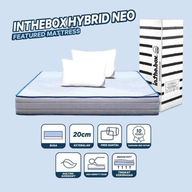Inthebox Hybrid Neo Kasur Busa Vacuum 140 x 200 x 20 cm