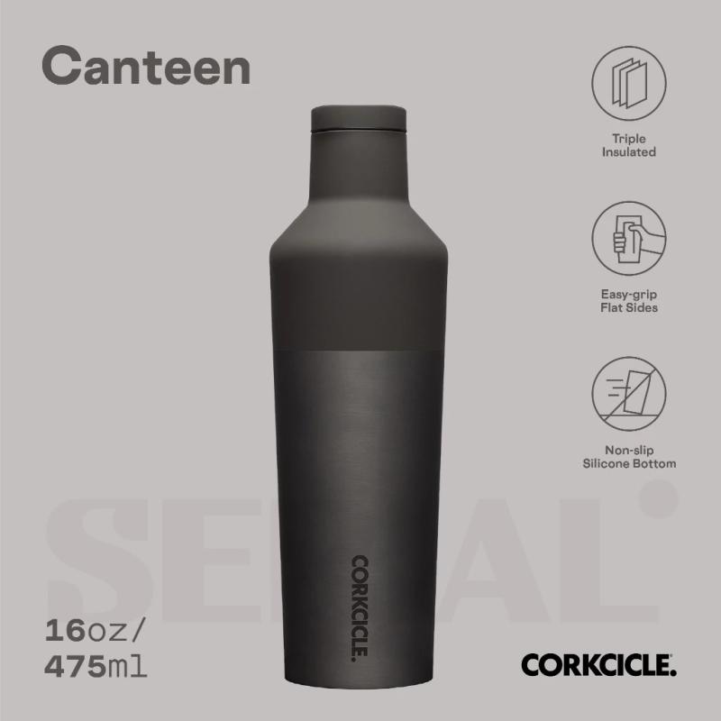 Corcicle Tumbler Vacuum Canteen 475 ml - Grey