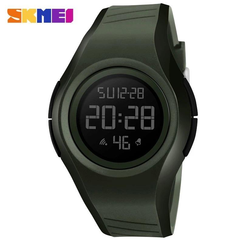Skmei 1269 Jam Tangan Wanita Pria Digital Anti Air MGOS - Army