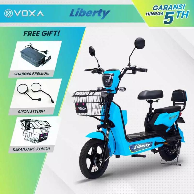 Voxa Liberty Sepeda listrik - Biru Muda