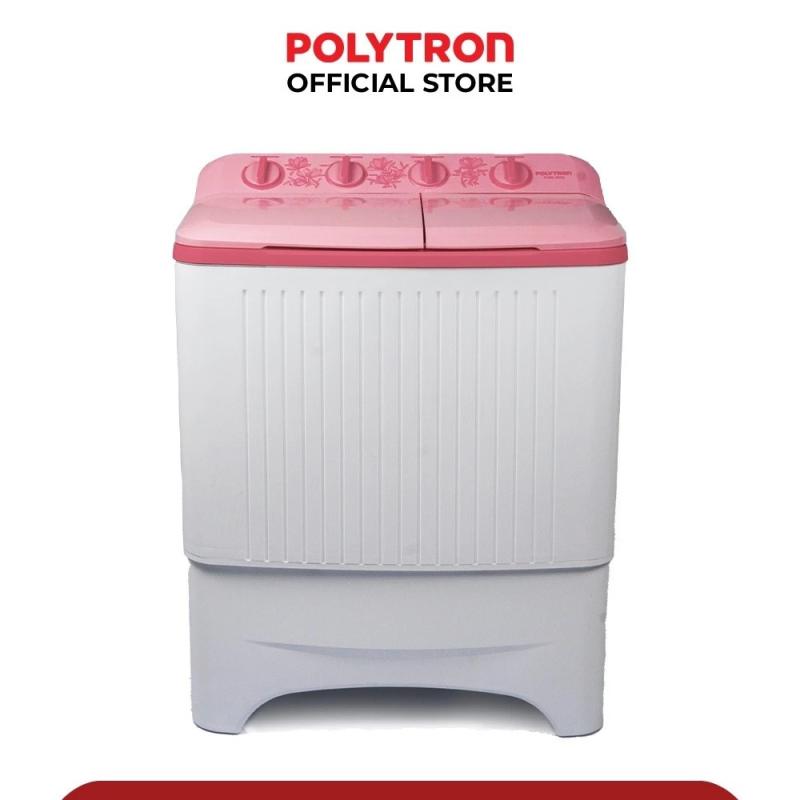 Polytron Mesin Cuci 2 Tabung 8 KG - PWM 8073P