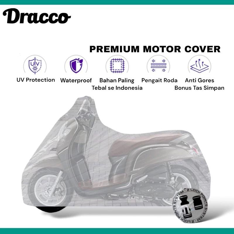Dracco Cover Motor Waterproof Transparan - Small