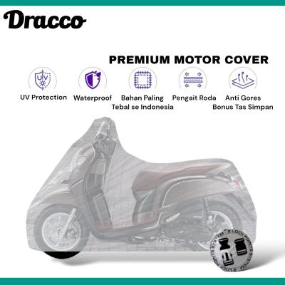 Dracco Cover Motor Waterproof Transparan - Medium