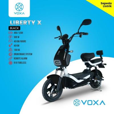 Voxa Liberty Sepeda listrik - Hitam