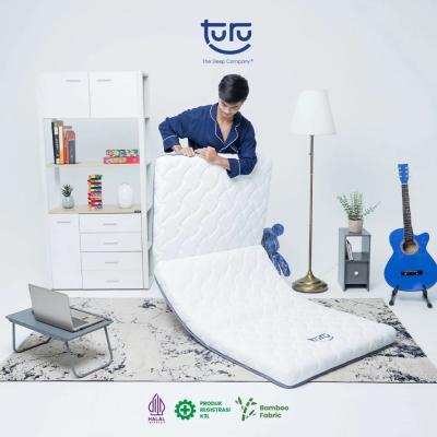 TURU Kasur Lipat 90 x 200 x 10 cm - Kekerasan: Firm
