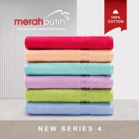Merah Putih Handuk Mandi Dewasa 70 x 135 cm Isi 4 pcs Warna Random